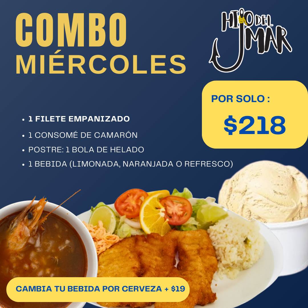 Combo miércoles